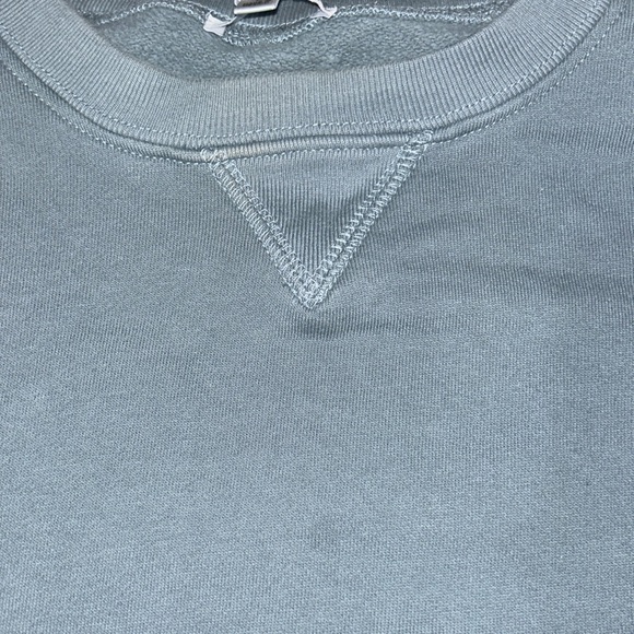 Grace Cropped Vintage Oversized Crewneck Sweatshirt size L - Picture 4 of 5